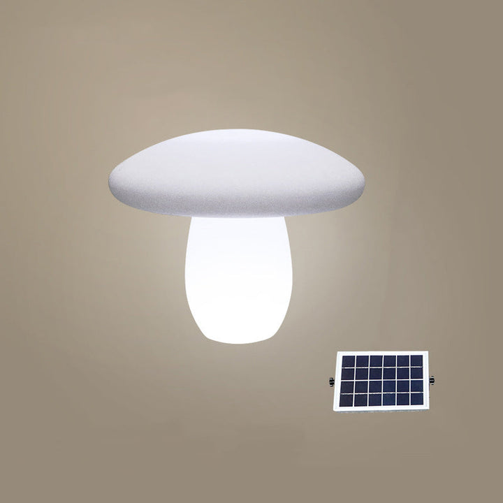 Contemporary Creative Solar Waterproof Mushroom Shape PE LED Outdoor Light For Patio | Kalsten