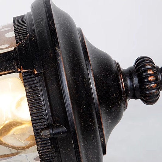 Contemporary Nordic Jar Aluminum Glass 1-Light Wall Sconce Lamp For Outdoor Patio | Kalsten