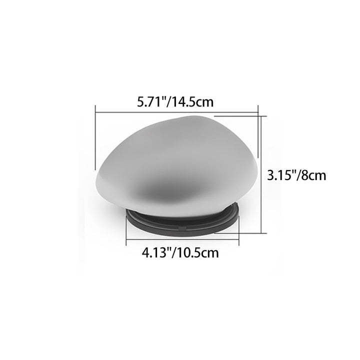 Modern Minimalist Waterproof Solar Pebble PP LED Outdoor Light Landscape Lighting For Garden | Kalsten