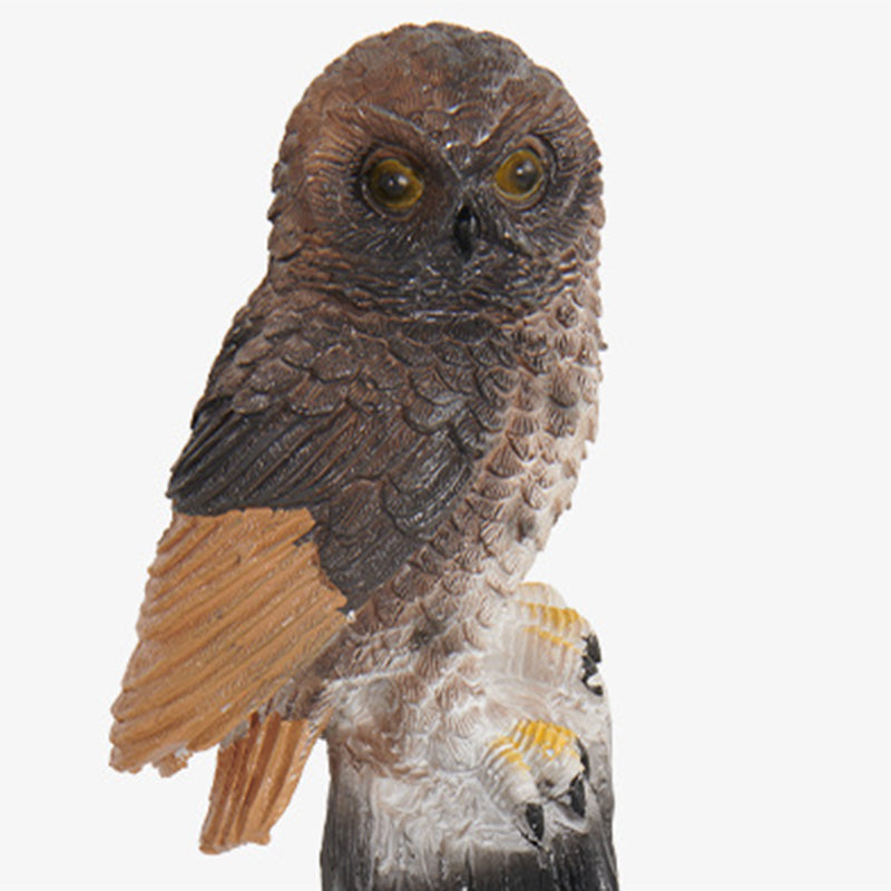 Modern Art Deco Waterproof Solar Resin PP Owl LED Landscape Lighting Outdoor Light For Outdoor Patio | Kalsten