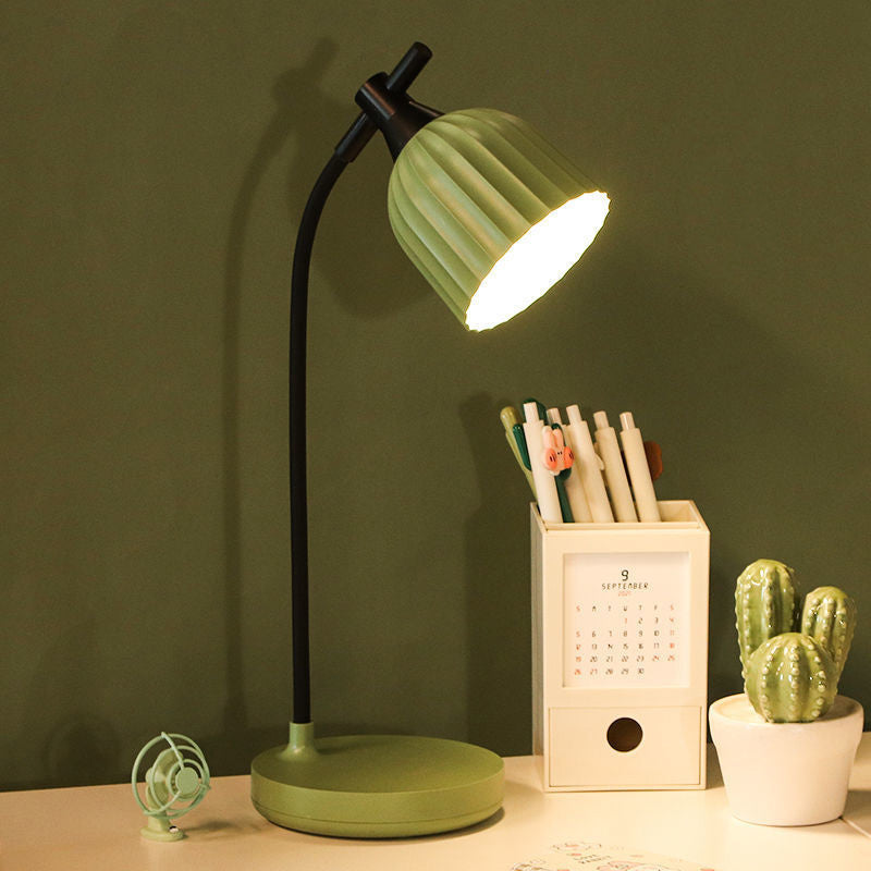 Minimalist Folded ABS LED Table Lamp – Living Room