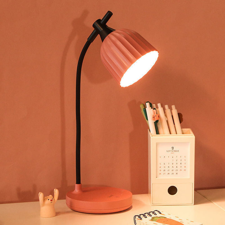 Minimalist Folded ABS LED Table Lamp – Living Room