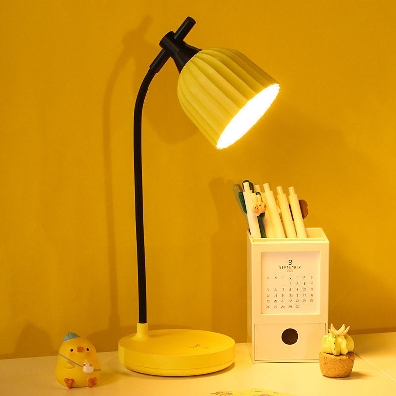 Minimalist Folded ABS LED Table Lamp – Living Room