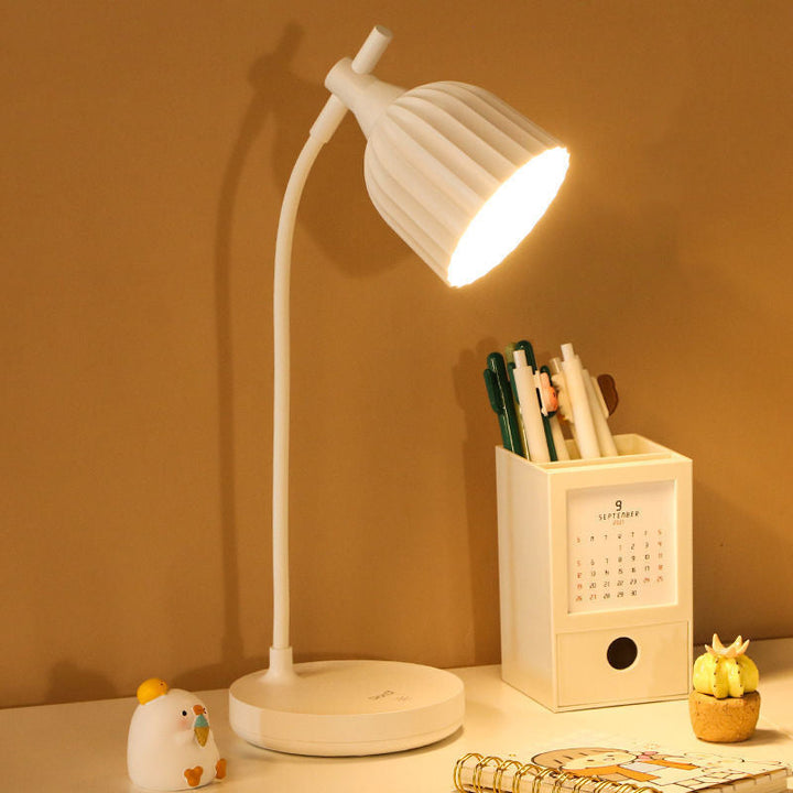 Minimalist Folded ABS LED Table Lamp – Living Room
