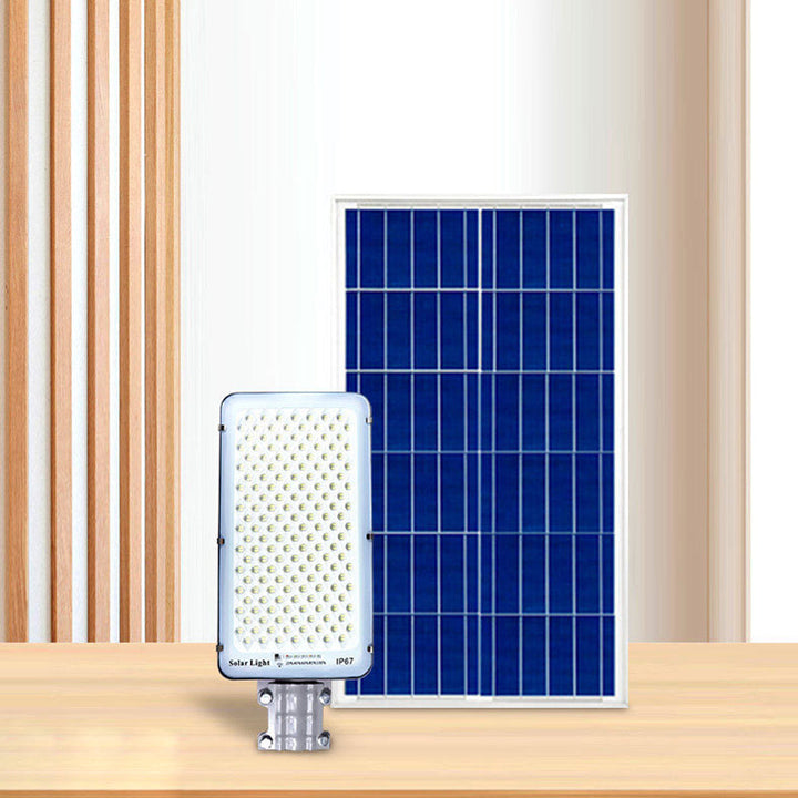 Modern Simplicity Rectangle Solar Waterproof ABS LED Wall Sconce Lamp For Garden | Kalsten