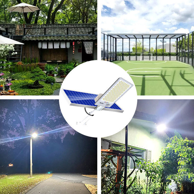 Modern Simplicity Rectangle Solar Waterproof ABS LED Wall Sconce Lamp For Garden | Kalsten