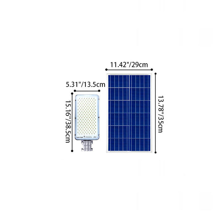 Modern Simplicity Rectangle Solar Waterproof ABS LED Wall Sconce Lamp For Garden | Kalsten