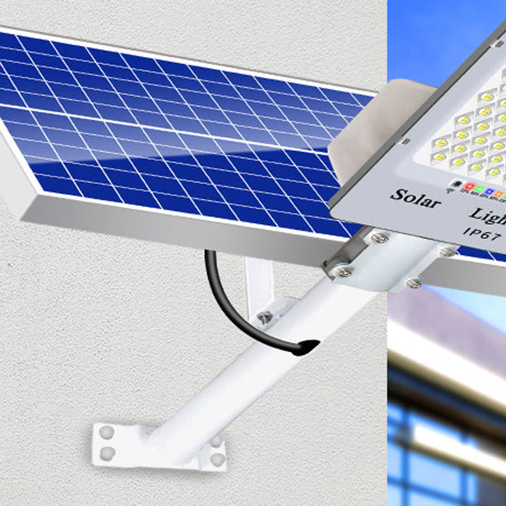 Modern Simplicity Rectangle Solar Waterproof ABS LED Wall Sconce Lamp For Garden | Kalsten