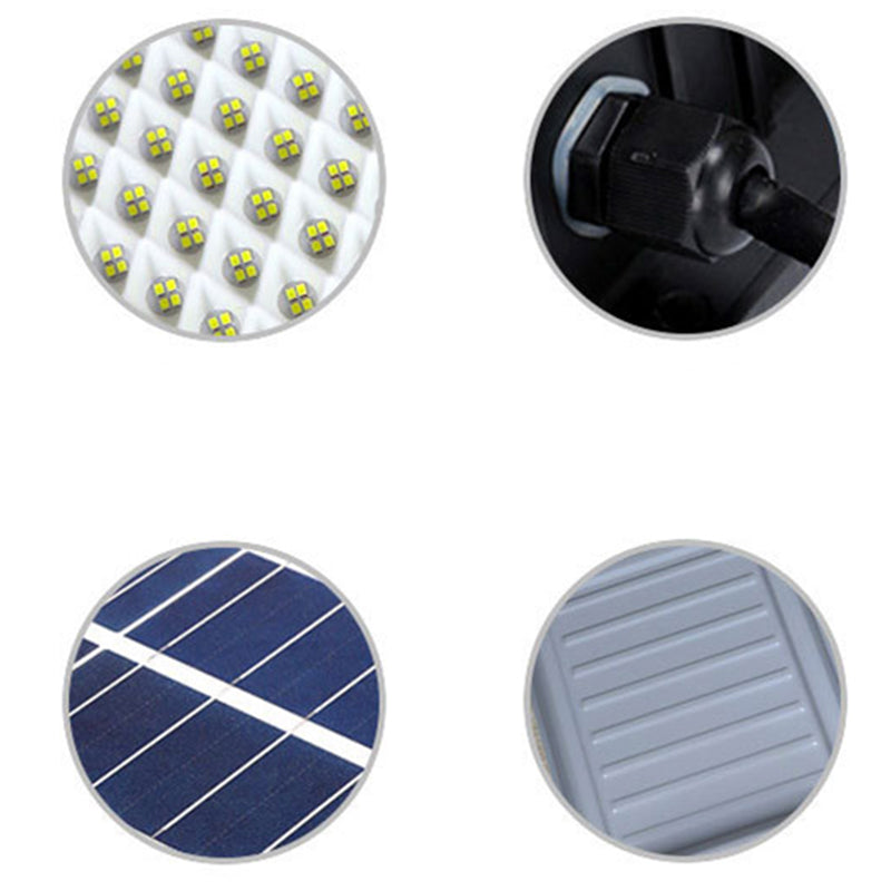 Modern Simplicity Rectangle Solar Waterproof ABS LED Wall Sconce Lamp For Garden | Kalsten