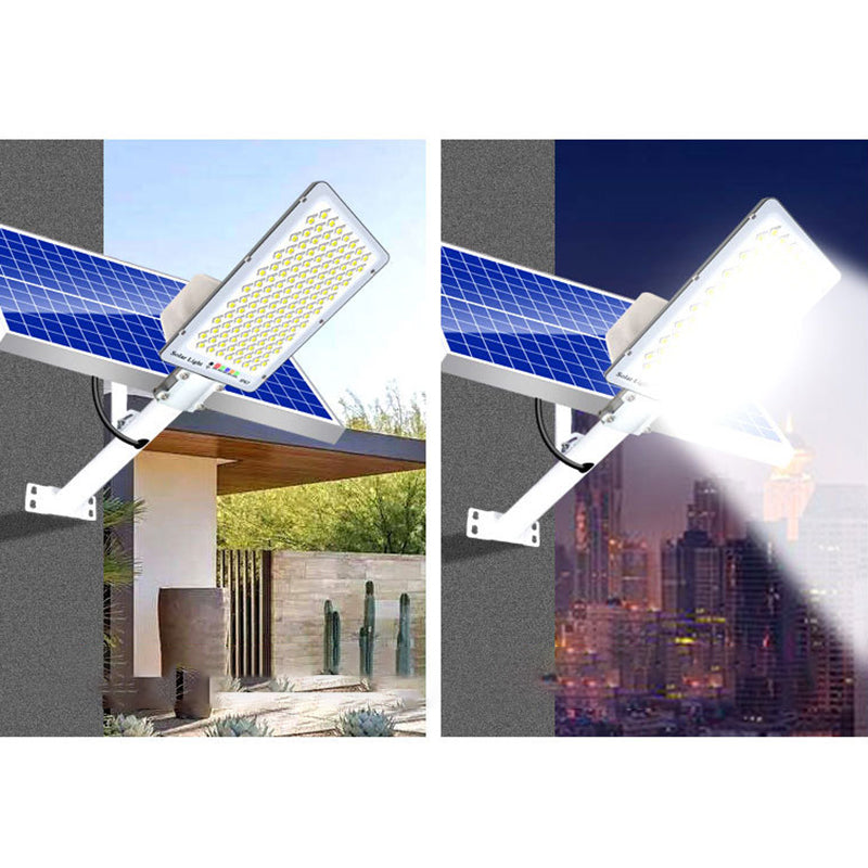 Modern Simplicity Rectangle Solar Waterproof ABS LED Wall Sconce Lamp For Garden | Kalsten
