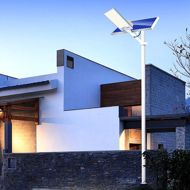 Modern Simplicity Rectangle Solar Waterproof ABS LED Wall Sconce Lamp For Garden | Kalsten