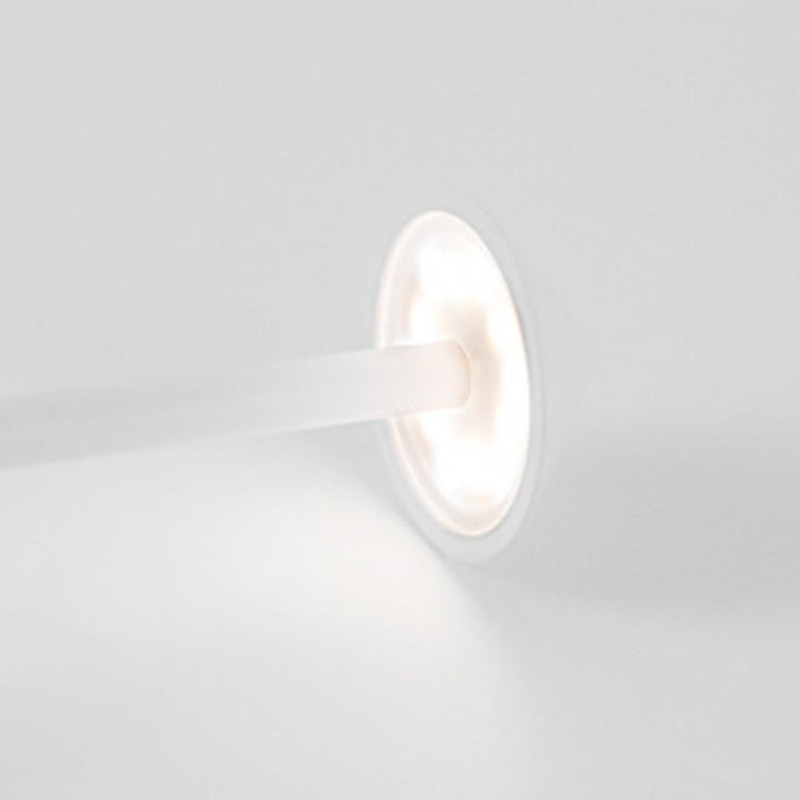 Modern Simplicity Triangle Cone Round Acrylic Cylinder Iron LED Table Lamp for the Living Room | Kalsten