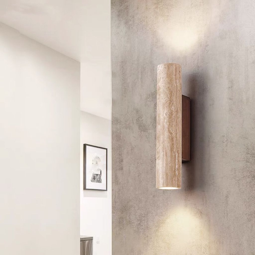 Nordivea Travertine Wall Lamp – 2-Light Scandinavian Design