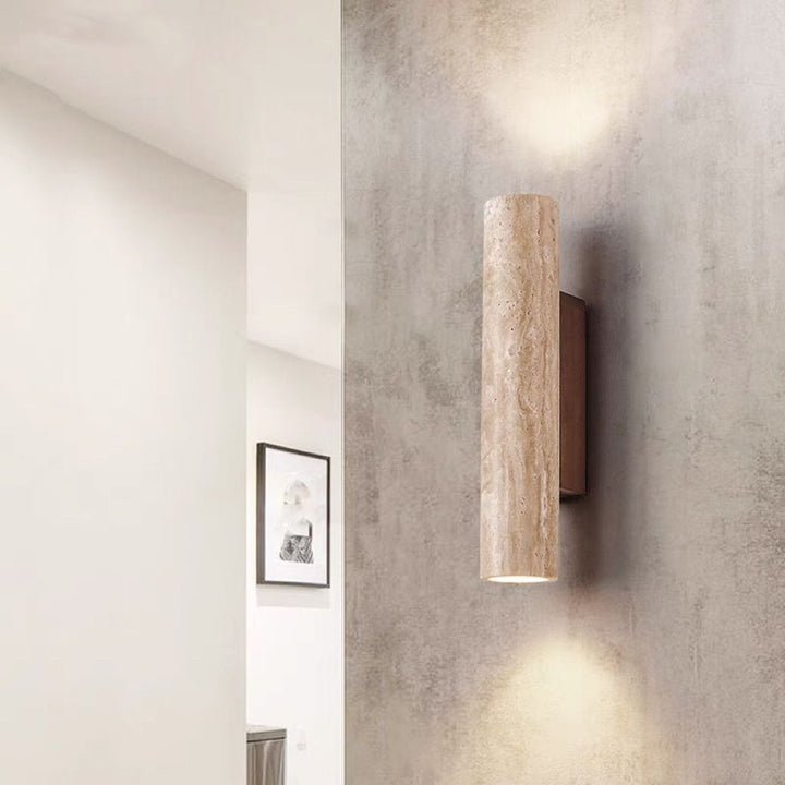 Nordivea Travertine Wall Lamp – 2-Light Scandinavian Design