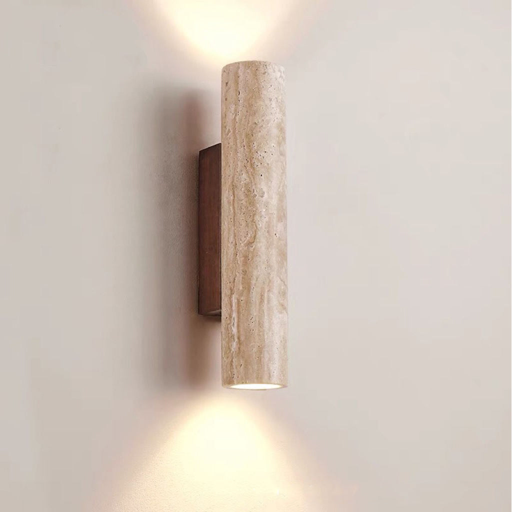 Nordivea Travertine Wall Lamp – 2-Light Scandinavian Design
