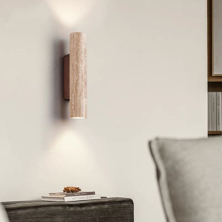 Nordivea Travertine Wall Lamp – 2-Light Scandinavian Design
