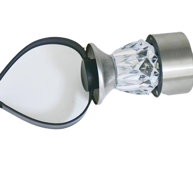 Modern Simplicity Solar Waterproof PP Stainless Steel Diamond Cylinder LED Landscape Lighting Outdoor Light For Garden | Kalsten