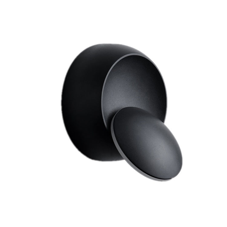 Contemporary Nordic Iron Round Eclipse Rotatable LED Wall Light for Nightstand | Kalsten