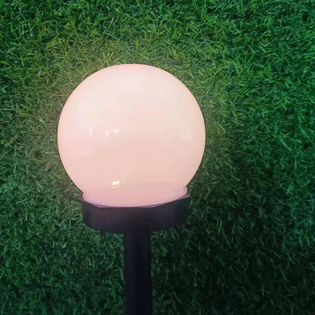 Modern Minimalist Solar Waterproof ABS Ball LED Landscape Lighting Outdoor Light For Garden | Kalsten