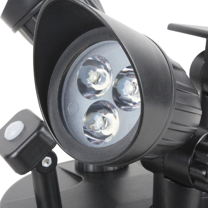 Modern Simplicity Solar Waterproof ABS PC Surveillance Camera Rotatable Motion Sensor LED Wall Sconce Lamp For Outdoor Patio | Kalsten