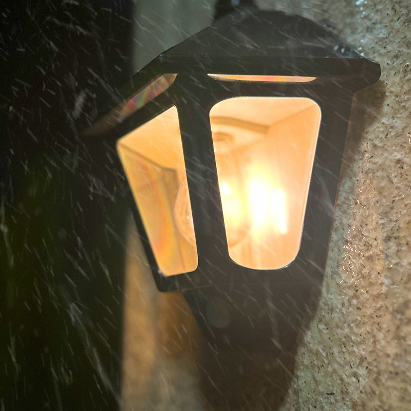 Contemporary Retro Solar Waterproof ABS Lighthouse LED Wall Sconce Lamp For Outdoor Patio | Kalsten