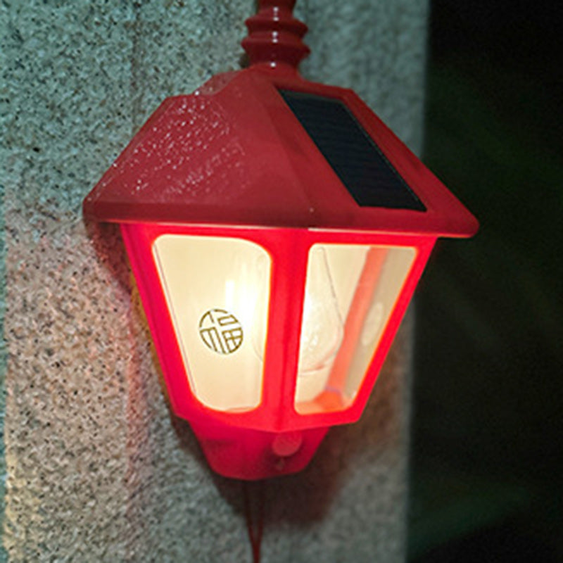 Contemporary Retro Solar Waterproof ABS Lighthouse LED Wall Sconce Lamp For Outdoor Patio | Kalsten