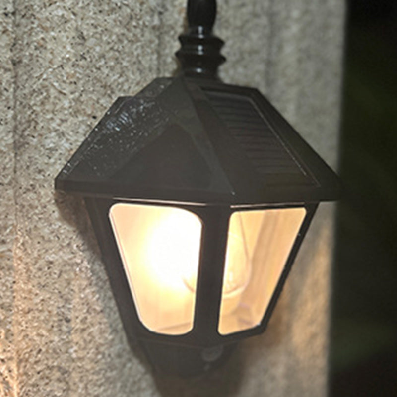 Contemporary Retro Solar Waterproof ABS Lighthouse LED Wall Sconce Lamp For Outdoor Patio | Kalsten