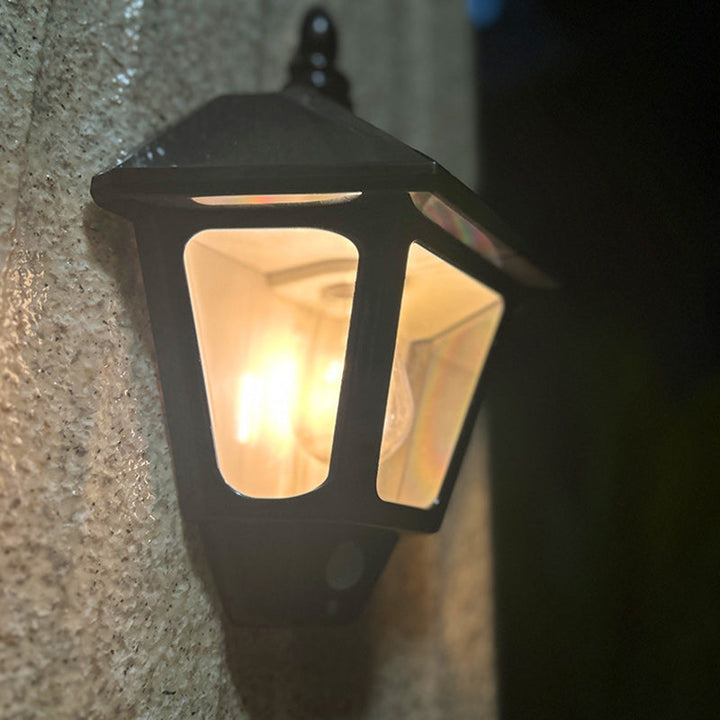 Contemporary Retro Solar Waterproof ABS Lighthouse LED Wall Sconce Lamp For Outdoor Patio | Kalsten