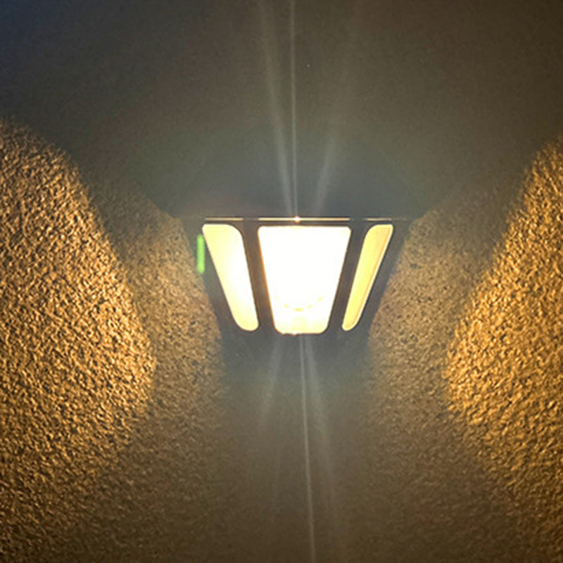 Contemporary Retro Solar Waterproof ABS Lighthouse LED Wall Sconce Lamp For Outdoor Patio | Kalsten
