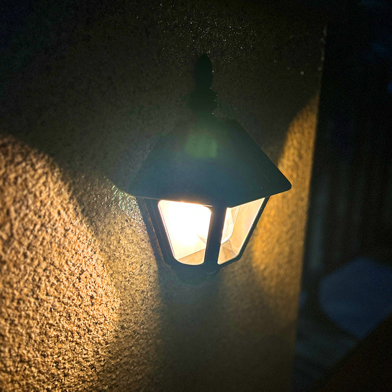 Contemporary Retro Solar Waterproof ABS Lighthouse LED Wall Sconce Lamp For Outdoor Patio | Kalsten