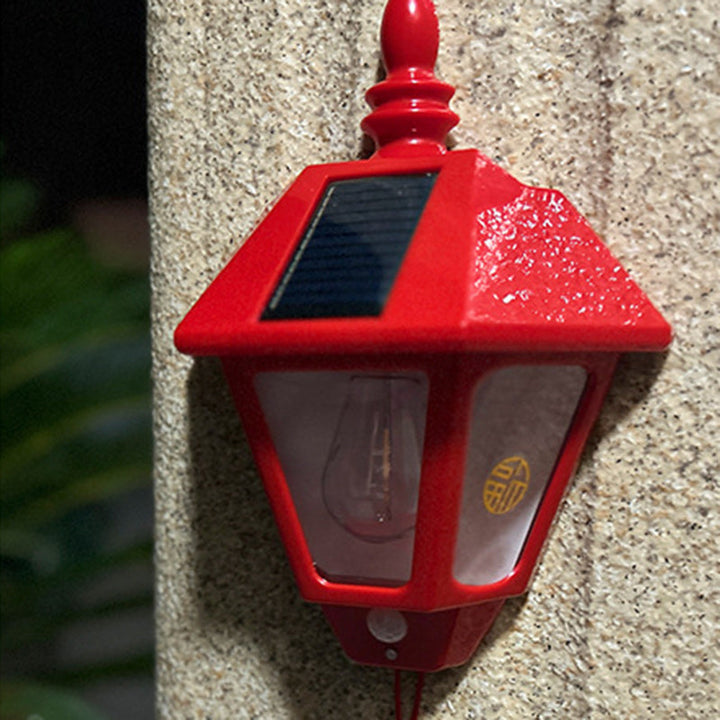 Contemporary Retro Solar Waterproof ABS Lighthouse LED Wall Sconce Lamp For Outdoor Patio | Kalsten