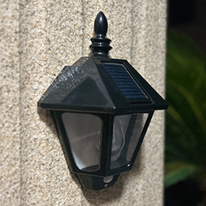 Contemporary Retro Solar Waterproof ABS Lighthouse LED Wall Sconce Lamp For Outdoor Patio | Kalsten