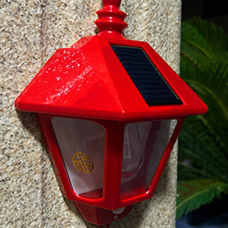 Contemporary Retro Solar Waterproof ABS Lighthouse LED Wall Sconce Lamp For Outdoor Patio | Kalsten