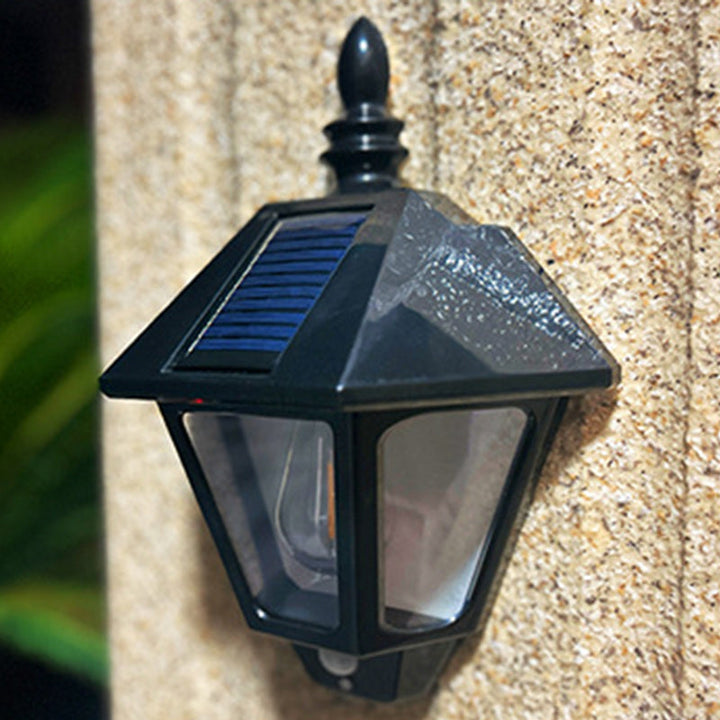 Contemporary Retro Solar Waterproof ABS Lighthouse LED Wall Sconce Lamp For Outdoor Patio | Kalsten