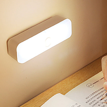 Modern Minimalist Rechargeable Magnetic Suction Cup Plastic Strip Rectangular LED Wall Light Night Light For Studying | Kalsten