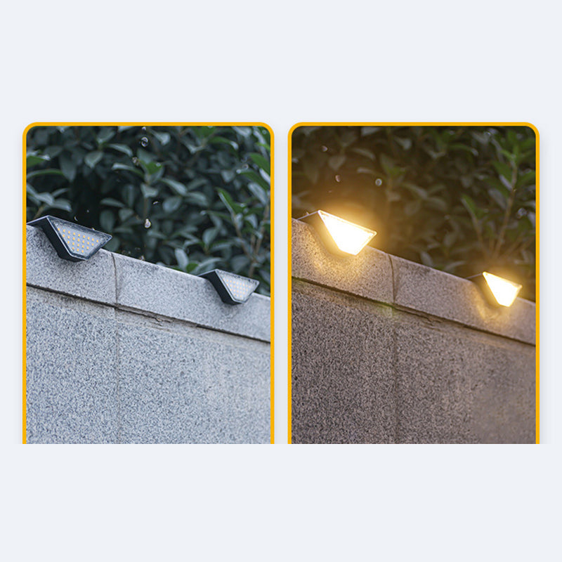 Modern Simplicity Solar Waterproof ABS PS Triangle LED Landscape Lighting Outdoor Light For Outdoor Patio | Kalsten