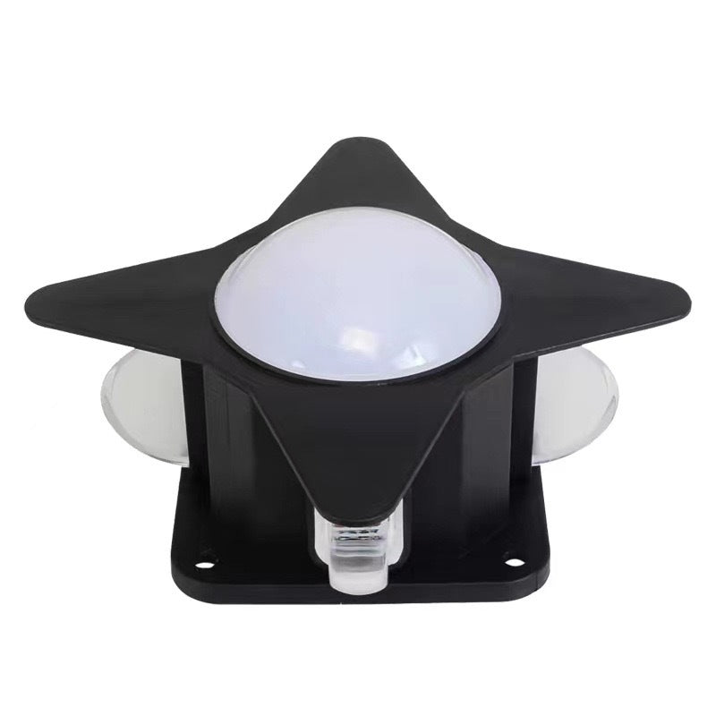 Contemporary Creative Waterproof Aluminum Acrylic PC Cross Star LED Wall Sconce Lamp For Outdoor Patio | Kalsten