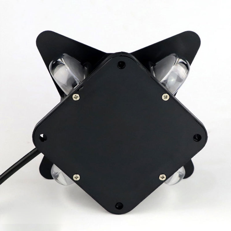 Contemporary Creative Waterproof Aluminum Acrylic PC Cross Star LED Wall Sconce Lamp For Outdoor Patio | Kalsten