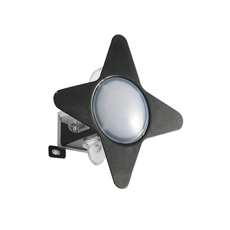 Contemporary Creative Waterproof Aluminum Acrylic PC Cross Star LED Wall Sconce Lamp For Outdoor Patio | Kalsten