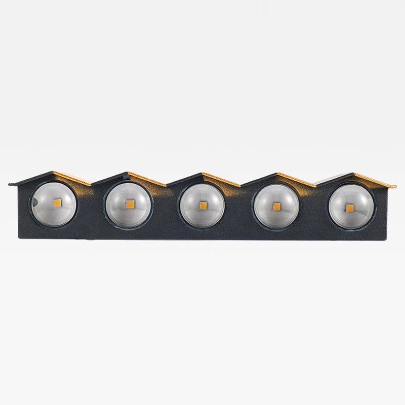 Modern Simplicity Waterproof Aluminum Rectangular Bent Up And Down LED Wall Sconce Lamp For Outdoor Patio | Kalsten