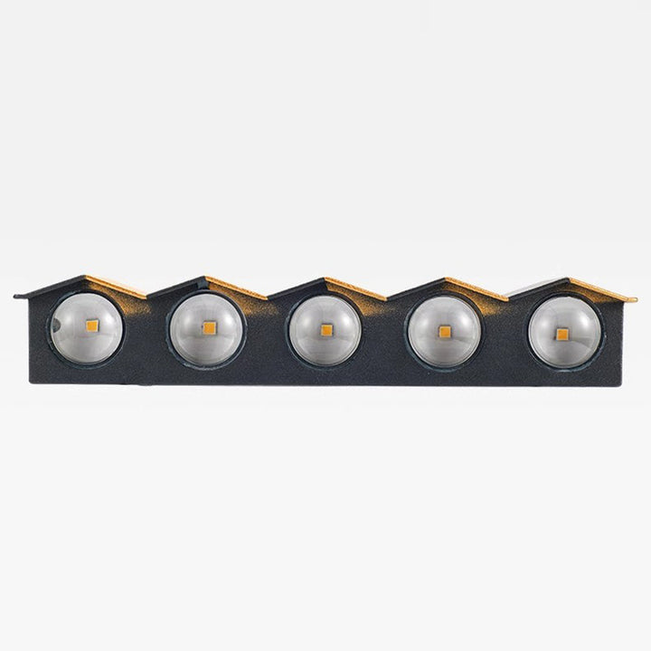 Modern Simplicity Waterproof Aluminum Rectangular Bent Up And Down LED Wall Sconce Lamp For Outdoor Patio | Kalsten