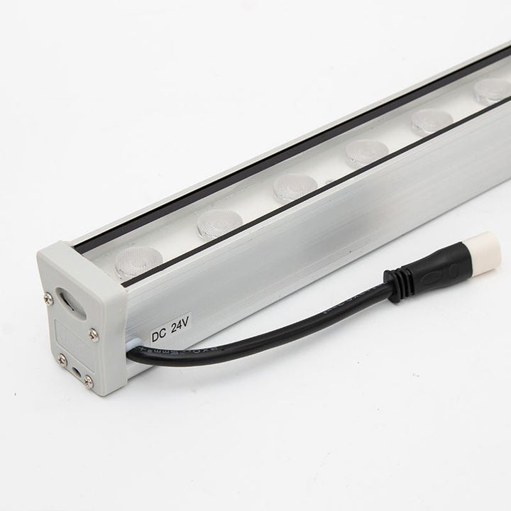 Modern Simplicity Waterproof Aluminum Reinforced Glass Strip Rectangular LED Wall Sconce Lamp For Outdoor Patio | Kalsten