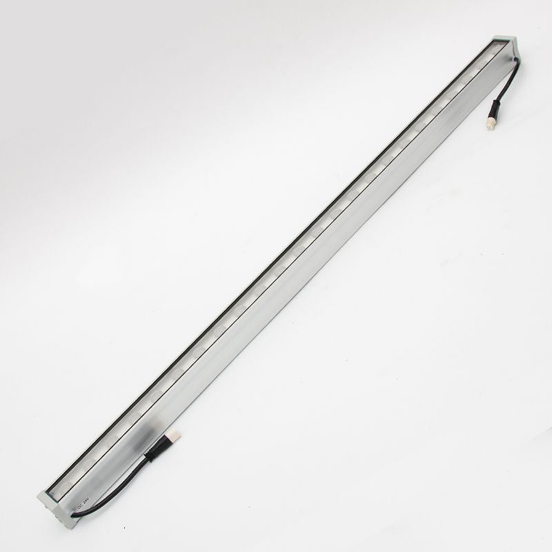 Modern Simplicity Waterproof Aluminum Reinforced Glass Strip Rectangular LED Wall Sconce Lamp For Outdoor Patio | Kalsten