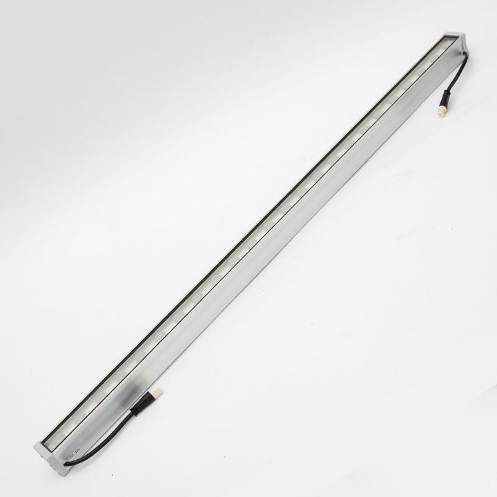Modern Simplicity Waterproof Aluminum Reinforced Glass Strip Rectangular LED Wall Sconce Lamp For Outdoor Patio | Kalsten