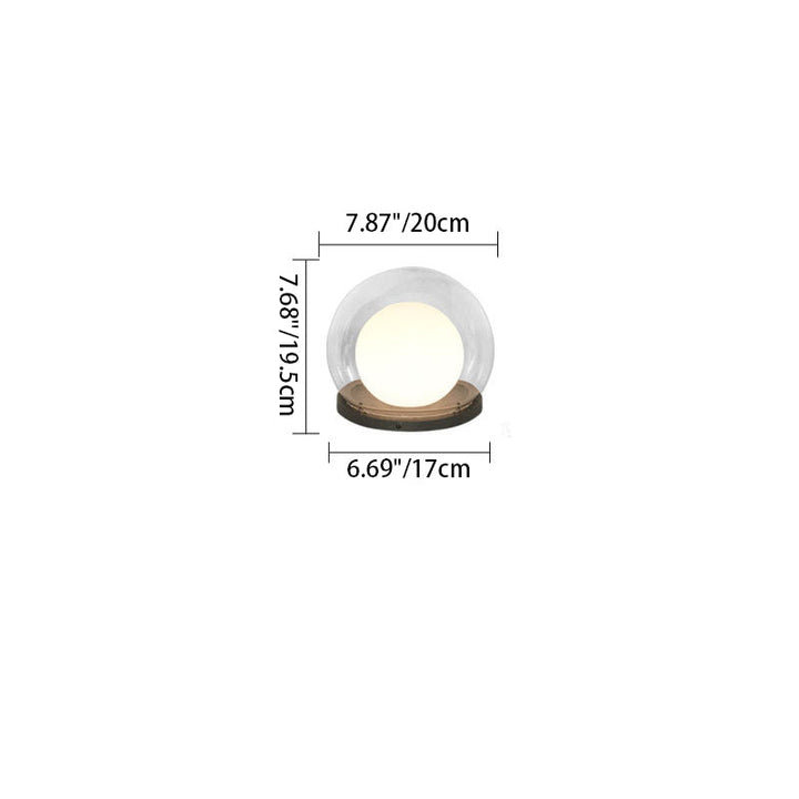 Modern Simplicity Solar Waterproof Stainless Steel PE PMMA Ball Moon 1-Light Outdoor Light For Garden | Kalsten