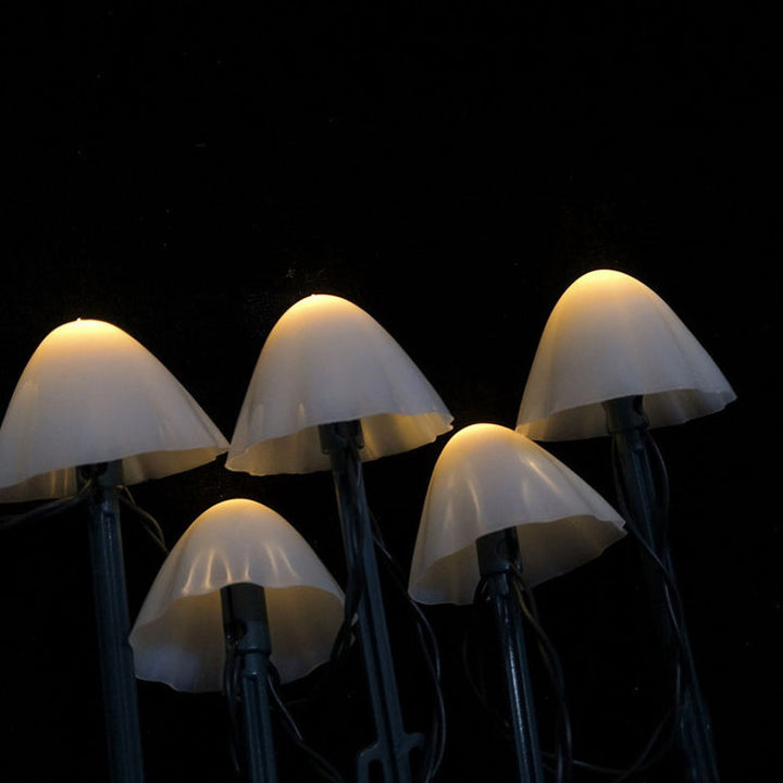 Contemporary Creative Solar Battery Waterproof PVC Mushroom LED Outdoor Light Landscape Lighting For Garden | Kalsten