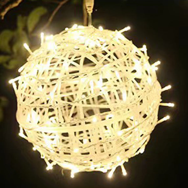 Modern Art Deco Waterproof PVC Hanging Ball Decoration LED Outdoor Pendant Light Outdoor Light For Garden | Kalsten