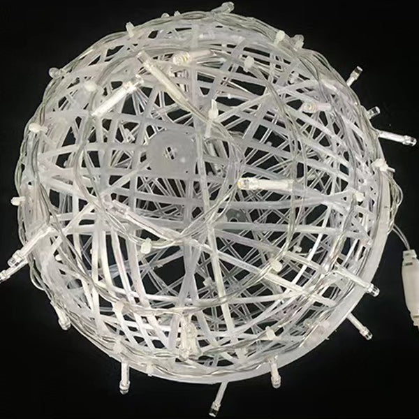 Modern Art Deco Waterproof PVC Hanging Ball Decoration LED Outdoor Pendant Light Outdoor Light For Garden | Kalsten