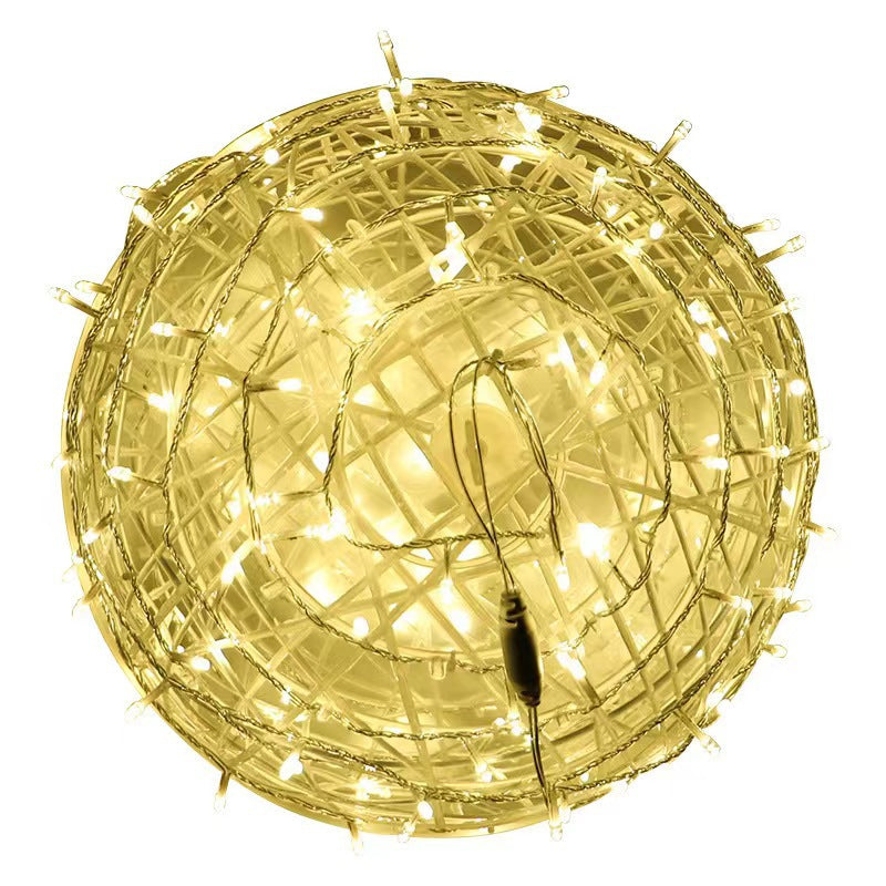 Modern Art Deco Waterproof PVC Hanging Ball Decoration LED Outdoor Pendant Light Outdoor Light For Garden | Kalsten