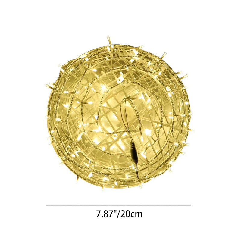 Modern Art Deco Waterproof PVC Hanging Ball Decoration LED Outdoor Pendant Light Outdoor Light For Garden | Kalsten
